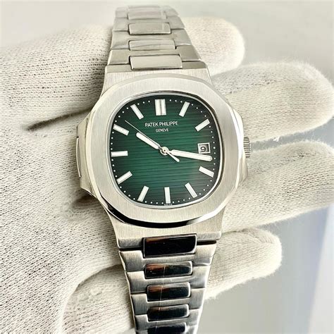 patek philippe nautilus green price|patek philippe nautilus original price.